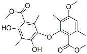 2,4-Dihydroxy-5-[3-methoxy-6-(methoxycarbonyl)-2,5-dimethylphenoxy]-3,6-dimethylbenzoic acid methyl ester CAS#: 38629-33-3