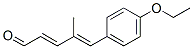 2,4-Pentadienal,5-(4-ethoxyphenyl)-4-methyl-,(2E,4E)-(9CI) CAS#: 266352-04-9