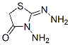 2,4-Thiazolidinedione,3-amino-,2-hydrazone(9CI) CAS#: 125611-83-8