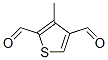 2,4-Thiophenedicarboxaldehyde, 3-methyl- (9CI) CAS#: 174148-87-9