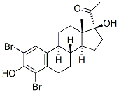 2,4-dibromo-17-acetylestradiol CAS#: 137548-56-2
