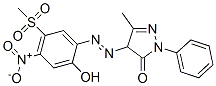 2,4-dihydro-4-[[2-hydroxy-5-(methylsulphonyl)-4-nitrophenyl]azo]-5-methyl-2-phenyl-3H-pyrazol-3-one CAS#: 35954-29-1