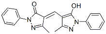 2,4-dihydro-4-[(5-hydroxy-3-methyl-1-phenyl-1H-pyrazol-4-yl)methylene]-5-methyl-2-phenyl-3H-pyrazol-3-one CAS#: 4174-09-8