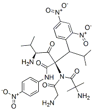 2,4-dinitrophenyl-valyl-2-aminoisobutyryl-glycyl-leucyl-4-nitroanilide CAS#: 141949-33-9