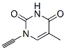 2,4(1H,3H)-Pyrimidinedione, 1-ethynyl-5-methyl- (9CI) CAS#: 141299-25-4