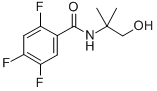 2,4,5-TRIFLUORO-N-(1-HYDROXY-2-METHYLPROPAN-2-YL)BENZAMIDE CAS#: 125290-71-3