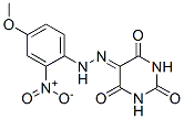 2,4,5,6(1H,3H)-Pyrimidinetetrone 5-[(4-methoxy-2-nitrophenyl)hydrazone] CAS#: 31353-87-4