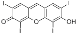 2,4,5,7-TETRAIODO-6-HYDROXY-3-FLUORONE CAS#: 142189-38-6