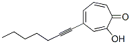 2,4,6-Cycloheptatrien-1-one, 4-(1-heptynyl)-2-hydroxy- (9CI) CAS#: 376390-59-9