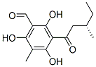 2,4,6-Trihydroxy-5-methyl-3-[(S)-3-methyl-1-oxopentyl]benzaldehyde CAS#: 116425-03-7