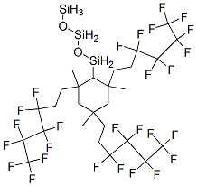 2,4,6-Tris(3,3,4,4,5,5,6,6,6-nonafluorohexyl)-2,4,6-trimethylcyclohexanetrisiloxane CAS#: 115304-48-8