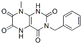 2,4,6,7(1H,3H)-Pteridinetetrone, 5,8-dihydro-8-methyl-3-(phenylmethyl)- CAS#: 125322-77-2