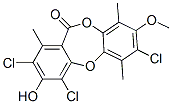 2,4,7-Trichloro-3-hydroxy-8-methoxy-1,6,9-trimethyl-11H-dibenzo[b,e][1,4]dioxepin-11-one CAS#: 33211-66-4