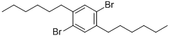 2,5-BIS(HEXYL)-1,4-DIBROMOBENZENE CAS#: 117635-21-9