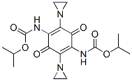 (2,5-Bis(1-aziridinyl)-3,6-dioxo-1,4-cyclohexadiene-1,4-diyl)biscarbam ic acid, bis(1-methylethyl) ester CAS#: 127786-82-7