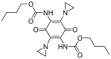 (2,5-Bis(1-aziridinyl)-3,6-dioxo-1,4-cyclohexadiene-1,4-diyl)biscarbam ic acid, dibutyl ester CAS#: 125671-99-0
