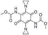 (2,5-Bis(1-aziridinyl)-3,6-dioxo-1,4-cyclohexadiene-1,4-diyl)biscarbam ic acid, dimethyl ester CAS#: 125659-89-4
