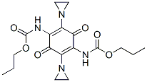 (2,5-Bis(1-aziridinyl)-3,6-dioxo-1,4-cyclohexadiene-1,4-diyl)biscarbam ic acid, dipropyl ester CAS#: 125659-90-7