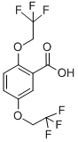 2,5-Bis(2,2,2-trifluoroethoxy)benzoic acid CAS#: 35480-52-5