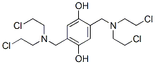 2,5-Bis[[bis(2-chloroethyl)amino]methyl]hydroquinone CAS#: 4420-79-5