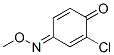 2,5-Cyclohexadiene-1,4-dione, 2-chloro-, 4-(O-methyloxime) CAS#: 344326-17-6