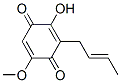 2,5-Cyclohexadiene-1,4-dione,3-(2-butenyl)-2-hydroxy-5-methoxy-,(E)-(9CI) CAS#: 116138-71-7