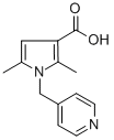 2,5-DIMETHYL-1-(PYRIDIN-4-YLMETHYL)-1H-PYRROLE-3-CARBOXYLIC ACID CAS#: 306936-15-2