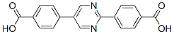 2,5-Di(4-carboxyphenyl)pyrimidine CAS#: 126676-00-4