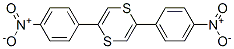 2,5-Di(4-nitrophenyl)-1,4-dithiin CAS#: 38172-60-0
