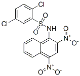2,5-Dichloro-N-(2,4-dinitro-1-naphtyl)benzenesulfonamide CAS#: 41657-00-5