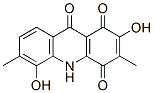 2,5-Dihydroxy-3,6-dimethyl-1,4,9(10H)-acridinetrione CAS#: 445-32-9