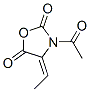 2,5-Oxazolidinedione, 3-acetyl-4-ethylidene- (9CI) CAS#: 118080-40-3