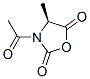 2,5-Oxazolidinedione, 3-acetyl-4-methyl-, (4S)- (9CI) CAS#: 386767-18-6