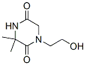 2,5-Piperazinedione,1-(2-hydroxyethyl)-3,3-dimethyl-(9CI) CAS#: 143411-86-3