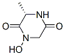 2,5-Piperazinedione,1-hydroxy-3-methyl-,(S)-(9CI) CAS#: 122556-76-7
