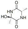 2,5-Piperazinedione,3-hydroxy-3,6-dimethyl-,cis-(9CI) CAS#: 126266-47-5