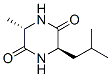 2,5-Piperazinedione,3-methyl-6-(2-methylpropyl)-,trans-(9CI) CAS#: 125410-18-6