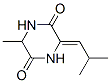 2,5-Piperazinedione,3-methyl-6-(2-methylpropylidene)-,(6Z)-(9CI) CAS#: 286838-85-5