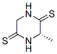 2,5-Piperazinedithione, 3-methyl-, (S)- (9CI) CAS#: 119260-31-0