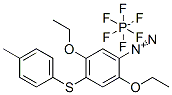 2,5-diethoxy-4-[(p-tolyl)thio]benzenediazonium hexafluorophosphate CAS#: 38686-70-3