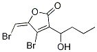 2(5H)-Furanone, 4-broMo-5-(broMoMethylene)-3-(1-hydroxybutyl)- CAS#: 143140-80-1
