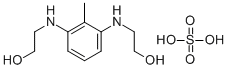2,6-Bis(2-hydroxyethylamino)toluene sulfate CAS#: 144930-25-6