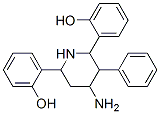 2,6-Bis(2-hydroxyphenyl)-3-phenyl-4-piperidinamine CAS#: 124069-13-2