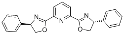 2,6-Bis[(4R)-4-phenyl-2-oxazolinyl]pyridine CAS#: 128249-70-7