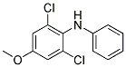 (2,6-DICHLORO-4-METHOXYPHENYL)PHENYLAMINE CAS#: 136099-56-4