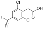 2,6-DICHLORO-4-(TRIFLUOROMETHYL)PHENYLACETIC ACID CAS#: 132992-36-0