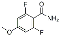 2,6-DIFLUORO-4-METHOXYBENZAMIDE CAS#: 125369-57-5