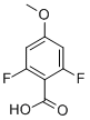 2,6-DIFLUORO-4-METHOXYBENZOIC ACID CAS#: 123843-65-2