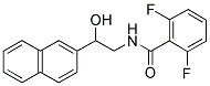 2,6-DIFLUORO-N-[2-HYDROXY-2-(2-NAPHTHYL)ETHYL]BENZENECARBOXAMIDE CAS#: 339014-44-7