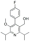 2,6-DIISOPROPYL-4-(4-FLUOROPHENYL)-3-HYDROXYMETHYL-5-METHOXYPYRIDINE CAS#: 124864-27-3
